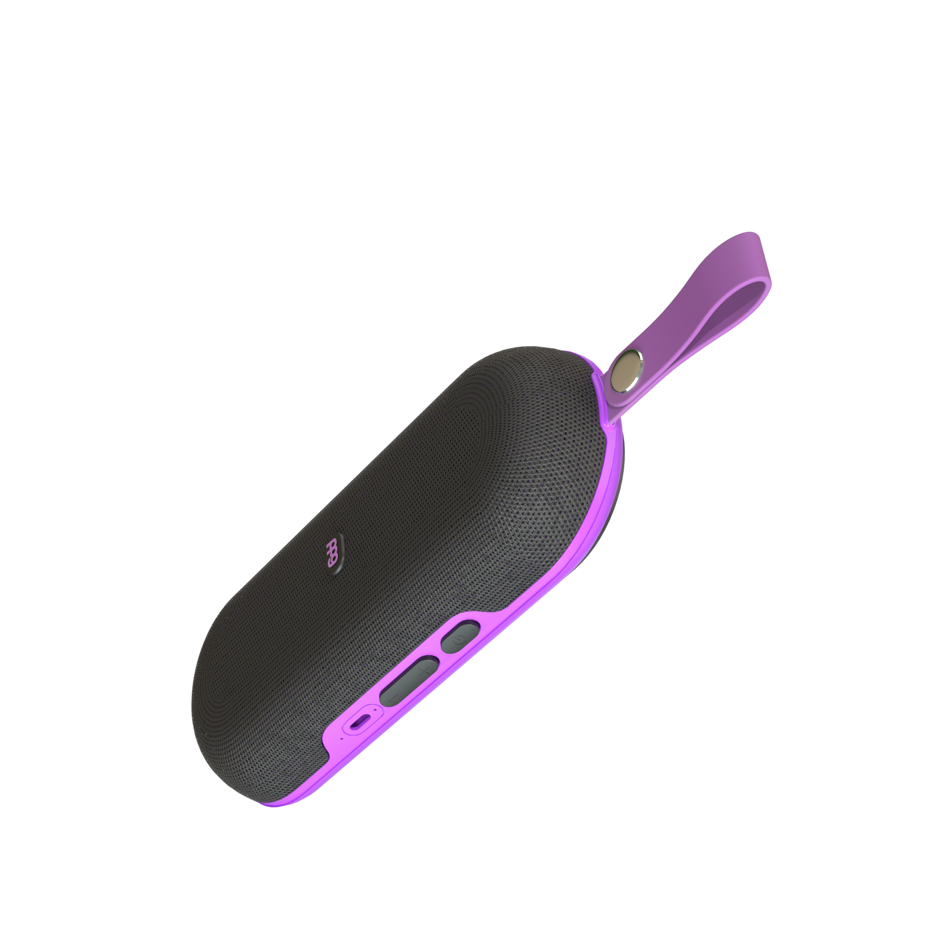 PPG A2 SLIM GPS Golf Speaker Powered by Golf Logix - Purple